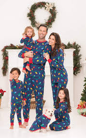 the cutest matching holiday pajamas for