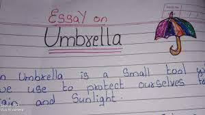 10 lines on umbrella essay on