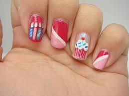 These short nails designs are fun and manageable. 50 Stylish Happy Birthday Nail Art Ideas Nail Design Ideaz