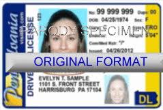 If no picture is on file, a camera card will be mailed to the address on file with penndot. Pennsylvania Fake Id Template Small Buy Fake Id Cards Scannable With Holograms