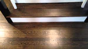 dark walnut color on hardwood floors