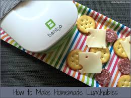 how to make homemade lunchables make