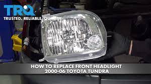 front headlight 2000 2006 toyota tundra