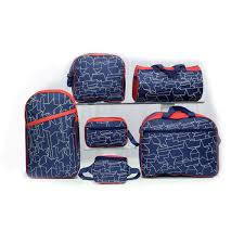 designer printed travel bags