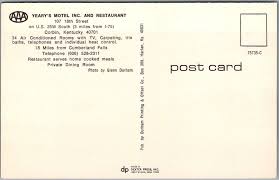 1960s corbin cky postcard yeary s
