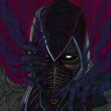 Information provided on production art from deception seems to suggest that it is human; Noob Saibot Art Explore Tumblr Posts And Blogs Tumgir
