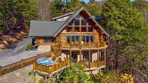 dancing bear retreat luxury log cabin