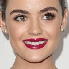 lucy hale makeup black eyeshadow