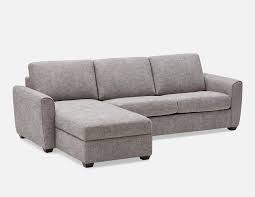 struc avanti sectional sofa bed with memory foam mattress and storage in grey