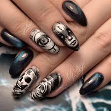 66 easy halloween nails arts for 2023