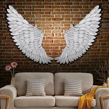 40 pair of large rustic angel wing