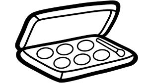 These girls coloring pages for great for kids, artists, teachers, students, kids, adults, playgroups, homeschooling, kindergarten, elementary school, preschool, daycare, nursery school, and anyone else who loves to color. Glitter Makeup Tool For Girl Drawing And Coloring Pages For Kids Toddlers Youtube