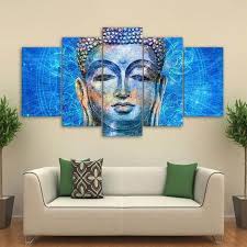 Piece Canvas Art Buddha Peinture