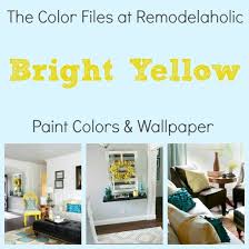 Bright Yellow Paint Colors For Your Home