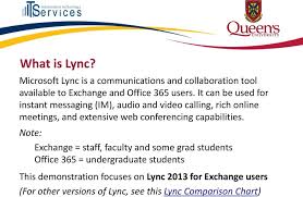 Using Microsoft Lync For Web Conferencing Training