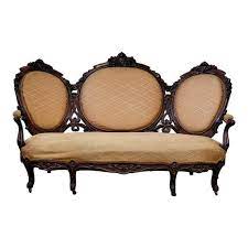 Antique Medallion Couch Sofa Stunning