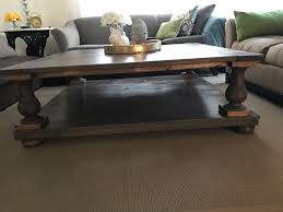 I hope you all enjoyed my first table design and build. Large Square Balustrade Coffee Table Ana White