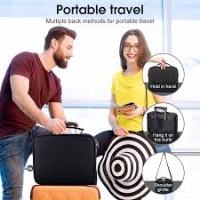 travel makeup case with lighted mirror