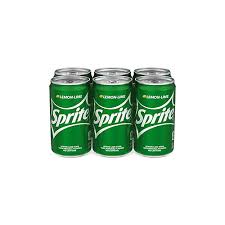 sprite zero sugar soda mini 7 5 oz cans