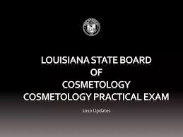 cosmetology cosmetology practical exam