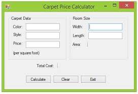 carpet calculator