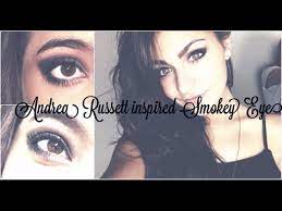 andrea russett inspired smokey eye