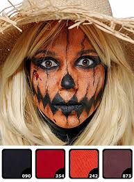 halloween scarecrow makeup set