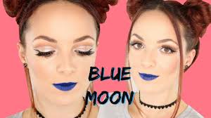 blue moon makeup tutorial 7 steps