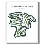 Webhannet Golf Club, Maine - Printed Golf Courses - Golf Course Prints