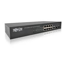 This capability simplifies the deployment of ip telephony, wireless, video surveillance, and fast ethernet models are now available with 4 gigabit ports for even more flexibility in deployment. 8 10 100 1000mbps Port Gigabit L2 Web Smart Managed Poe Switch 2 Dedicated Gigabit Sfp Slots 20 Gbps Web Interface Ngs8c2poe Tripp Lite