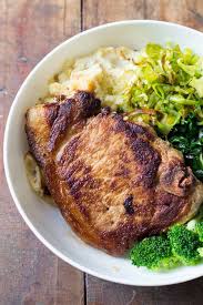 how to cook perfect pork chops green