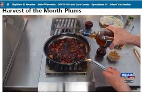 plums jubilee recipe sizzles with
