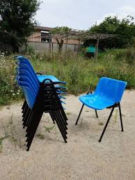 Pop Art Blue Plastic S Modus Chair