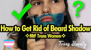 how to get rid of beard shadow tips