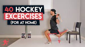 40 hockey exercises you can do at home