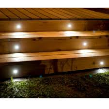 Mini Round Recessed Led Riser Light By Highpoint Deck Lighting Decksdirect