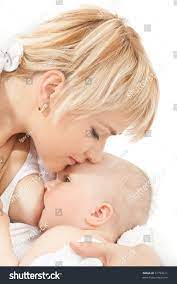 Mother Kiss Breast Feeding Her Baby Stock Photo 31793611 | Shutterstock
