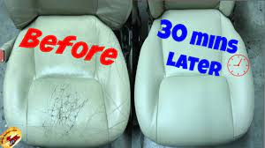 HOW TO FIX NASTY LEATHER SEATS IN 10 MINUTES for CHEAP - YouTube