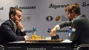 Schach-WM: Magnus Carlsen verteidigt Führung und spielt sich im siebten  Match erneut Unentschieden - Eurosport