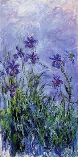 Lilac Irises 1914 1917 Claude