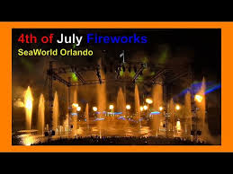 july fireworks at seaworld orlando