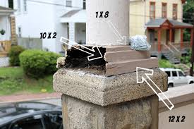 Make Porch Column Bases From Pressure