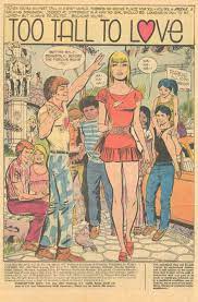 Too Tall to Love - Falling in Love #130 (March 1972) — Sequential Crush