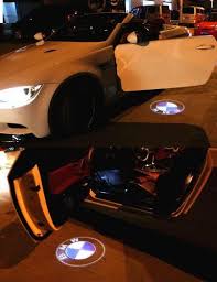 Wireless No Drill Type Cree Led Laser Door Shadow Light Welcome Projector Light Led Car Door Logo Bmw Ghost Shadow 2pc Pack Komingo Http Www Car Bmw Cree Led
