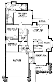 House Plan 77017 One Story Style With