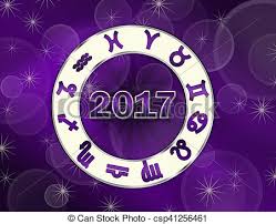 Christmas Astro 2017 Natal Chart With Horoscope Symbols