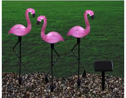 Flamingo Solar Post Lights