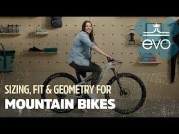 mountain bike sizing fit geometry