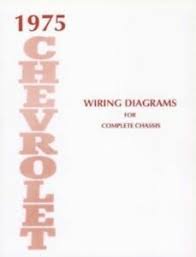 Every circuit needs a minimum of the following to operate: Chevrolet 1975 Caprice Impala Bel Air Biscayne Full Size Car Wiring Diagram Ebay