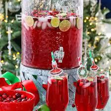 christmas punch recipe delicious table